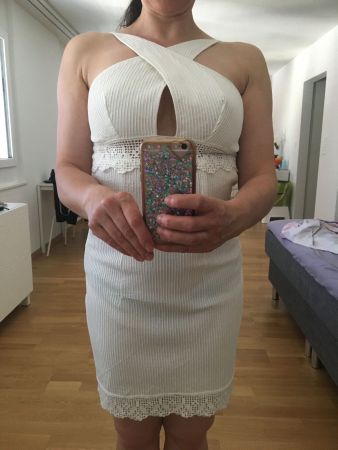 Hochwertige Designer Abendkleid Cocktailkleid Gr. XS(S)
