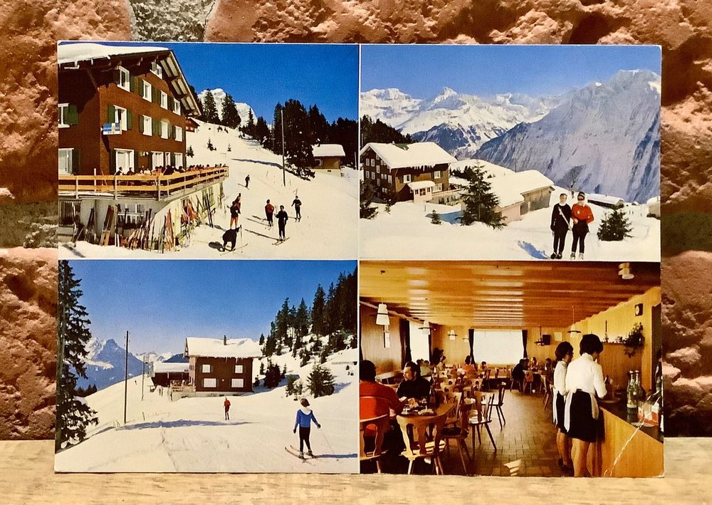 Alte Foto AK - Gasthaus RATZI ob Spiringen Uri - Mehrbild (Gebraucht ...
