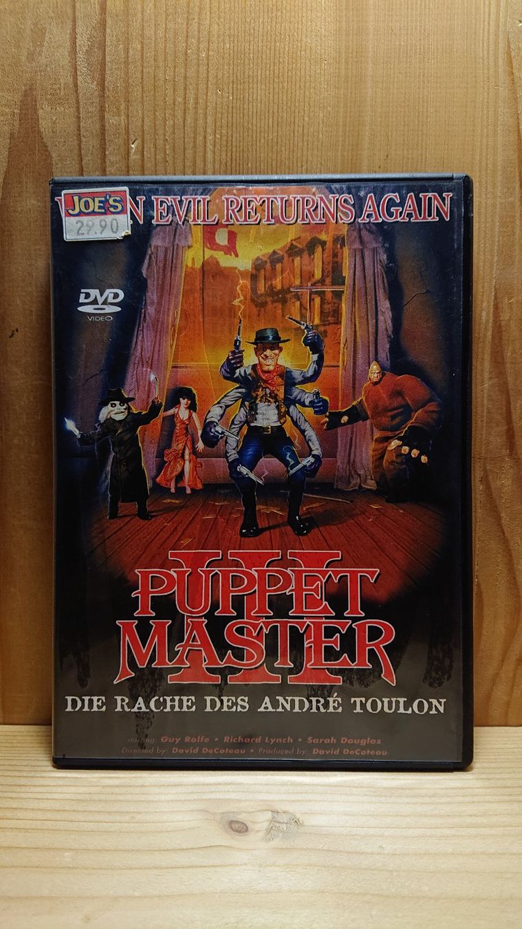 Tutti i DVDs: PUPPET MASTER 3 auf DVD – Usato da Wilderswil venduto da Exebub