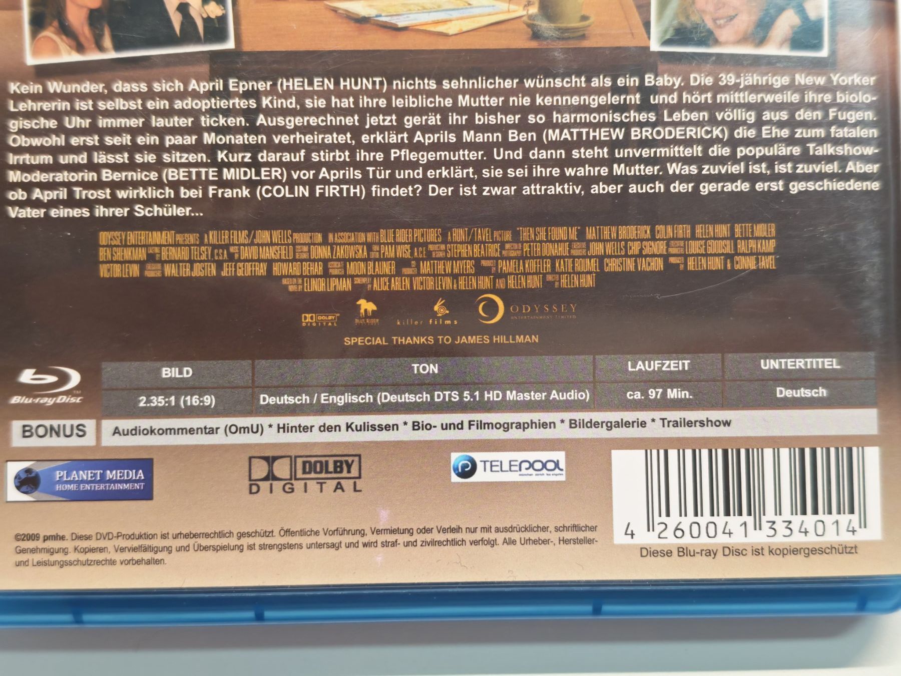 Alle DVDs: Then She Found Me – Gebraucht aus Liestal von Kratzilla 3