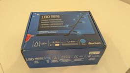 Lichterkette mit 180 blauen LEDs von Auchan mit OVP
