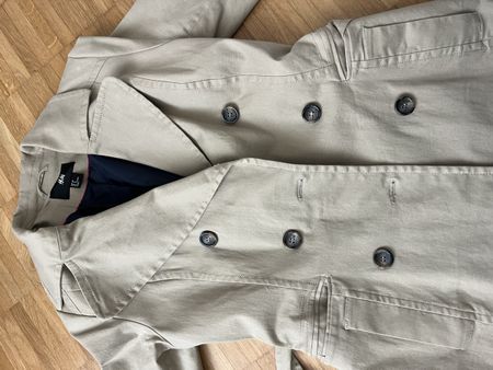 Leichter H&M Trenchcoat, beige, Gr. 38, ideal für Frühling/H