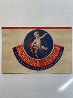 Original Werbeschild Lachender Strolch antik gebraucht
