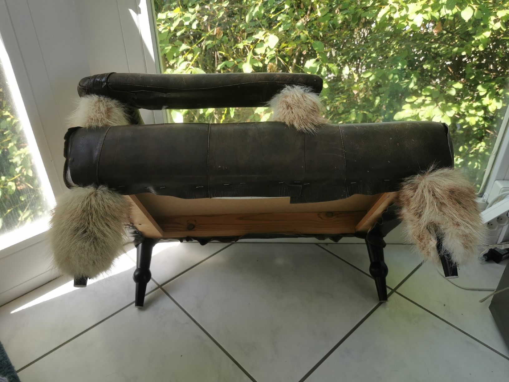 Cucce & Letti: Katzen/Hunde Bett echt Leder  – Usato da Ettingen venduto da Harley_babe 1