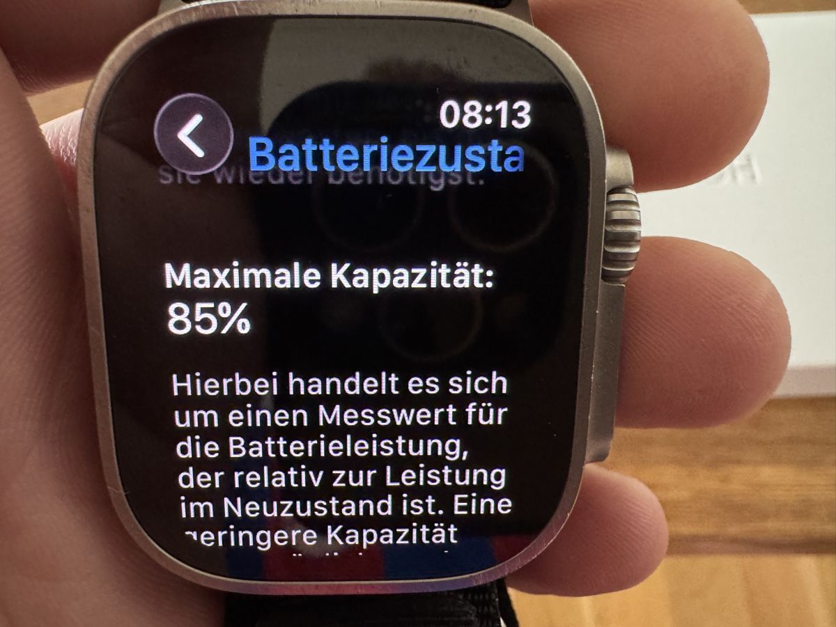 Apple Smartwatch: Apple watch Ultra – Gebraucht aus Hunzenschwil von tit_p9xv 5