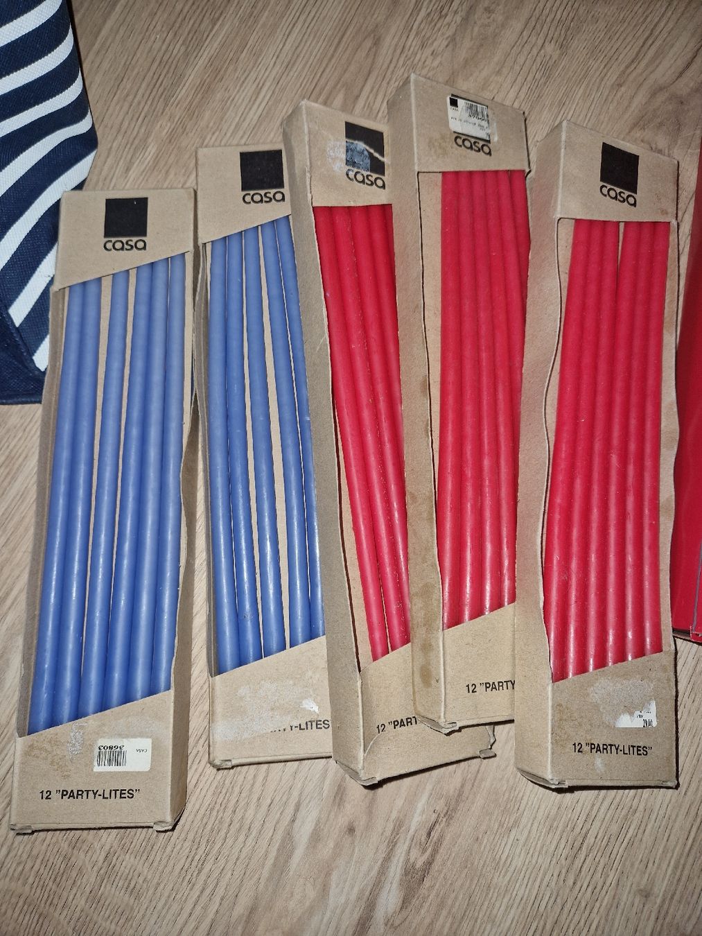 Candele: 5 paquets de bougies longues – Nuovo e nell'imballaggio originale da Onex venduto da viv_72hm