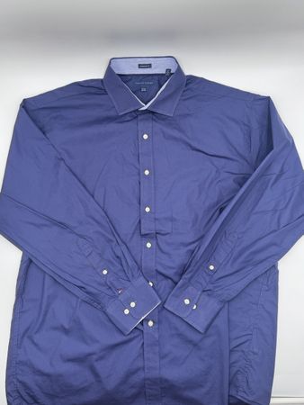 Herrenhemd von Tommy Hilfiger, Grösse 17.5 - 34/35, blau