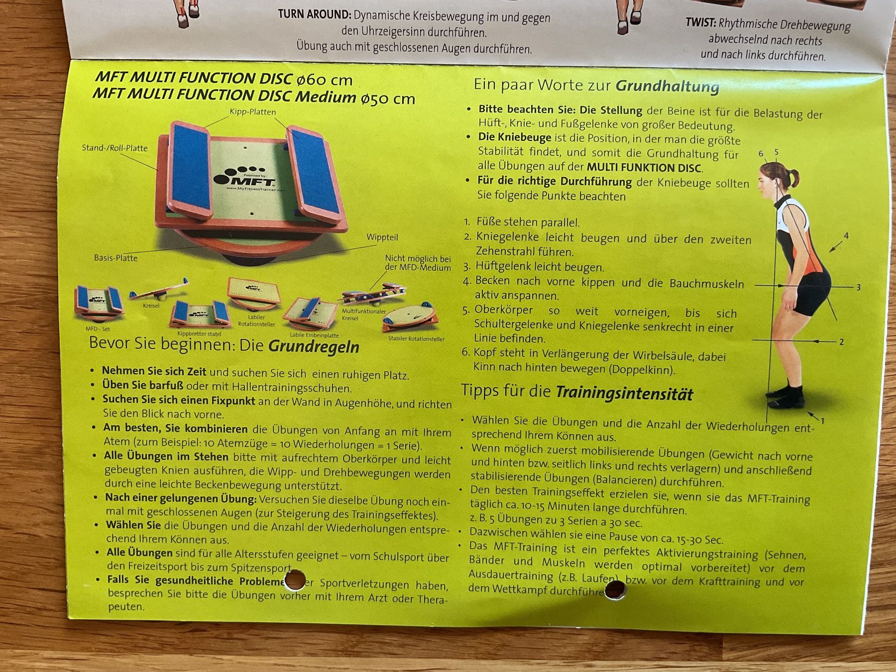 Hometrainer: MFT Multi Funktion Disc – Gebraucht aus Bennwil von Nmora