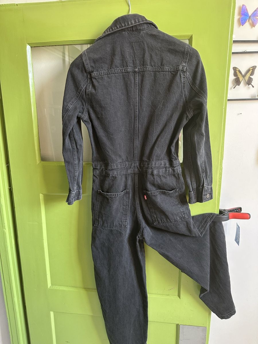 Levi's Tute: Levi's Jeans Overall, dunkelgrau, Grösse S – Usato da Villmergen venduto da bubblevintage 2