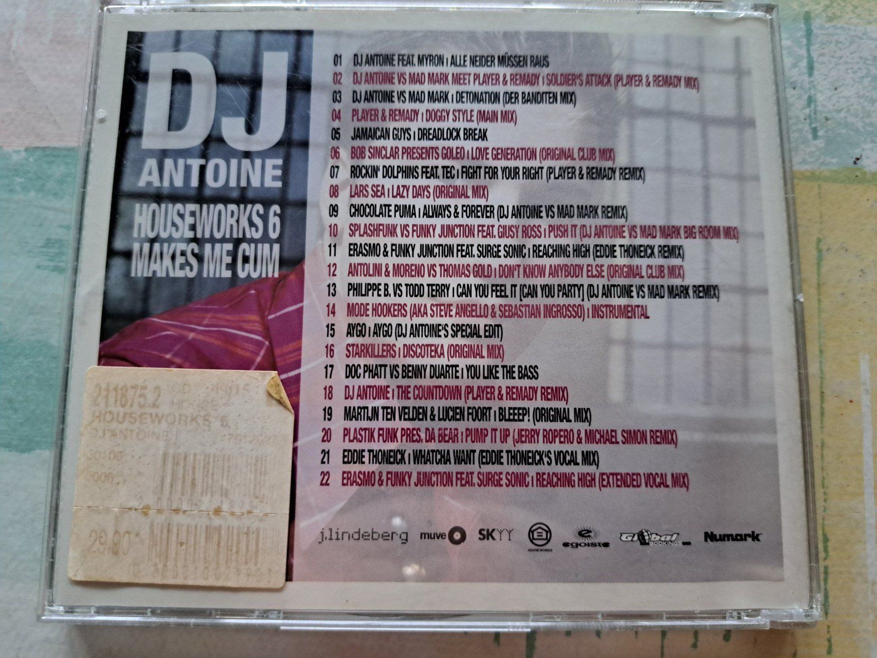 CDs: Cd Dj Antoine - Houseworks 6 – Gebraucht aus Pully von bro_n52j 1