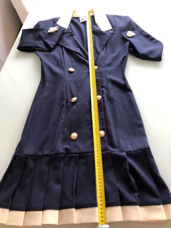Hübsche Kleid - Blau