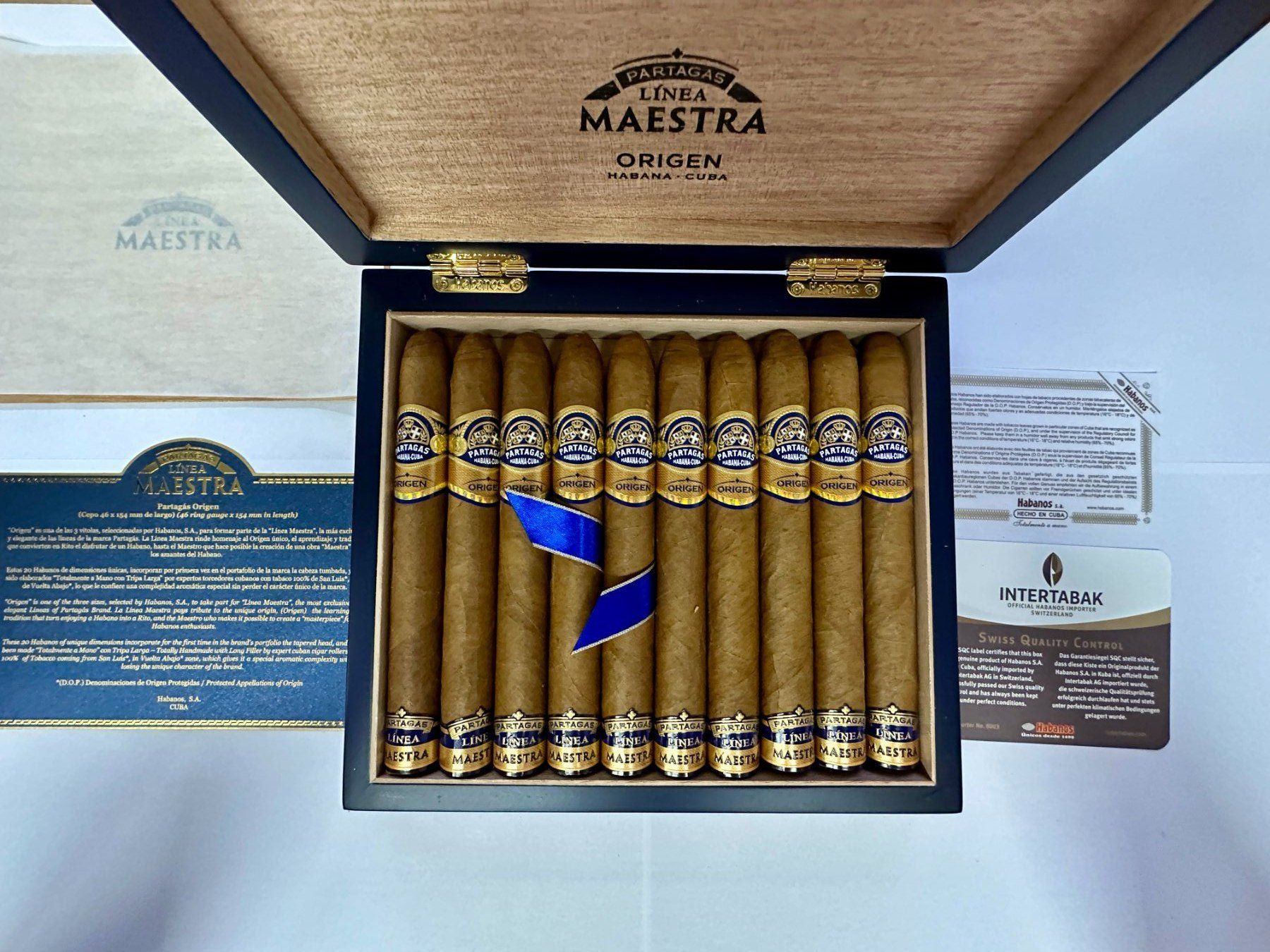 Zigarren: Partagas Origen – Neu und originalverpackt aus Walchwil von smokies