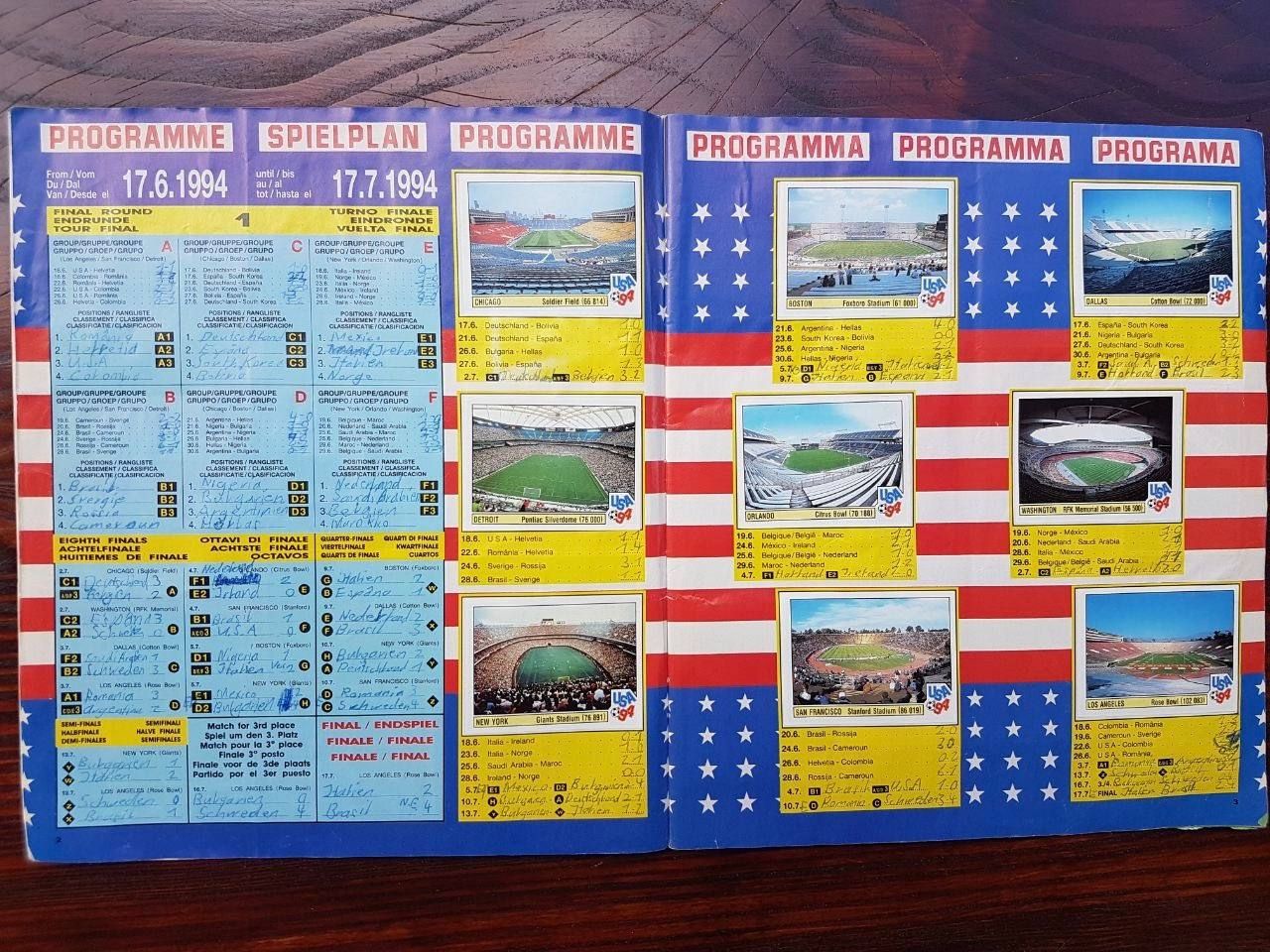 Panini Album: Panini WM 1994 – Usato da Bützberg venduto da Hurricane32 1