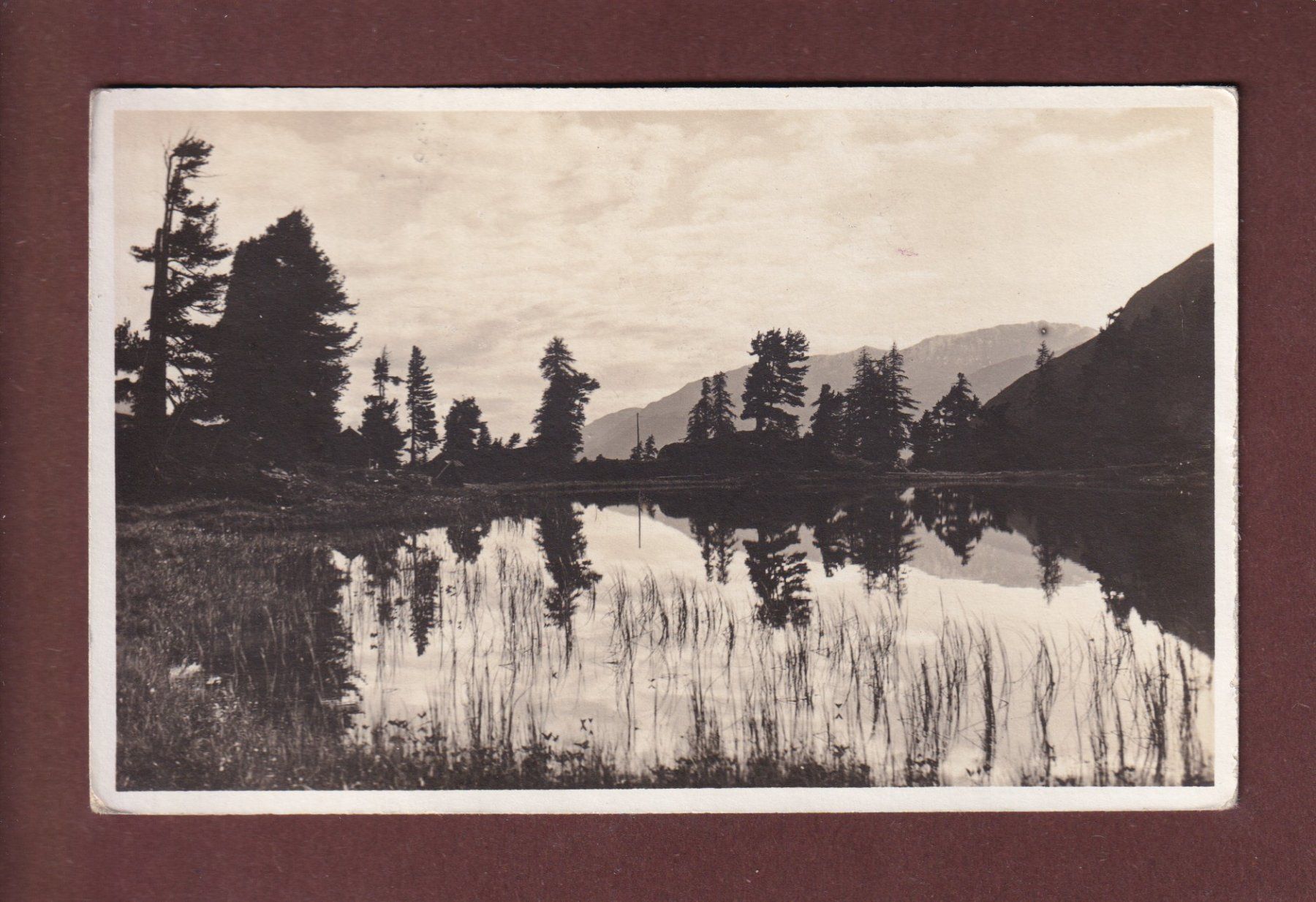 Ansichtskarten: Am HAHNENSEE - 1940 – Gebraucht aus Pully von nicecards-shop
