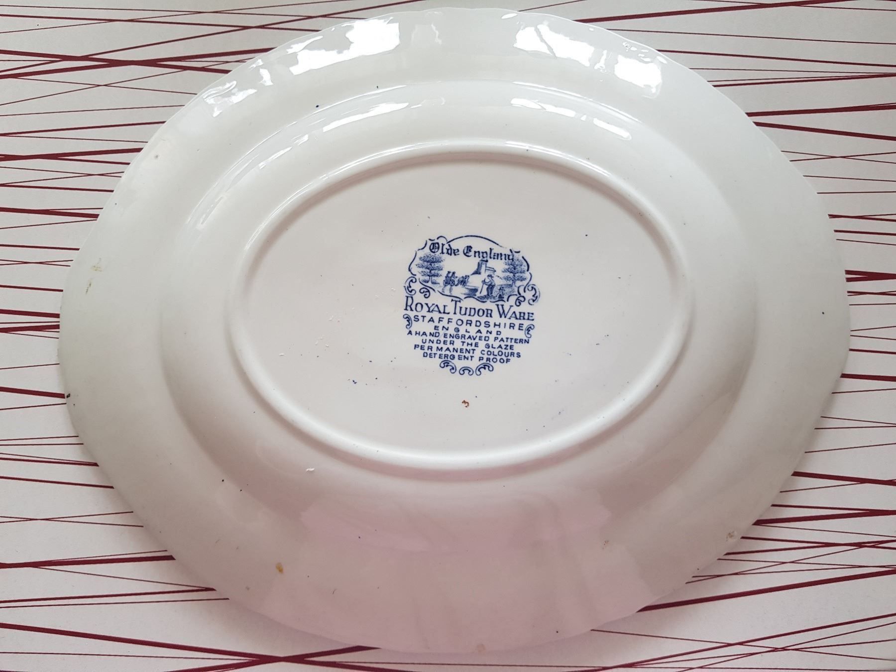 Teller: ROYAL TUDOR WARE OLDE ENGLAND Assiette / Teller – Gebraucht aus Cossonay-ville von Super-Price-Quality 8