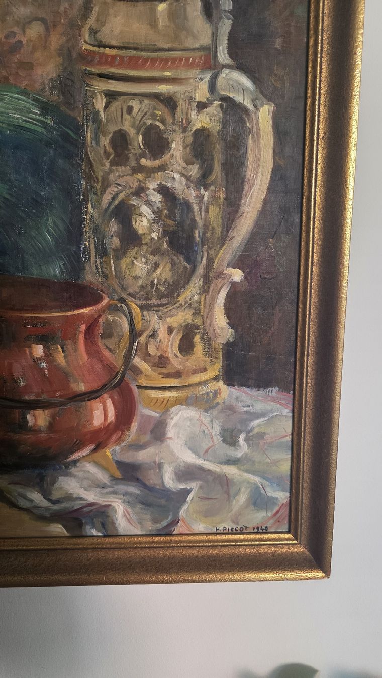 Gemälde: Toile d'Henri Piccot 1940 – Gebraucht aus Ecublens VD von Stivi98 3