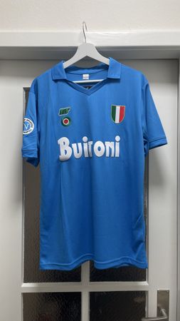 Maradona #10 Napoli Retro Fussballtrikot Grösse L