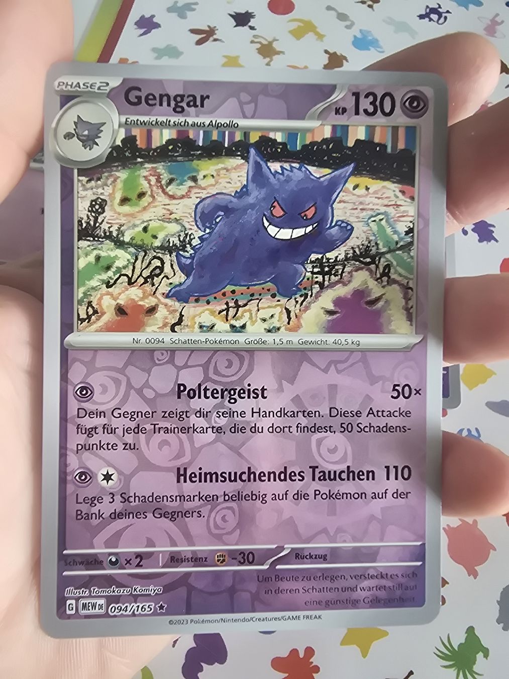 Pokémon Carte collezionabili: Pokemon Trio, Nebulak, Apollo Gengar Reverse Holo, DE  – Nuovo (secondo la descrizione) da Pfäffikon SZ venduto da gmw_8nk9 6