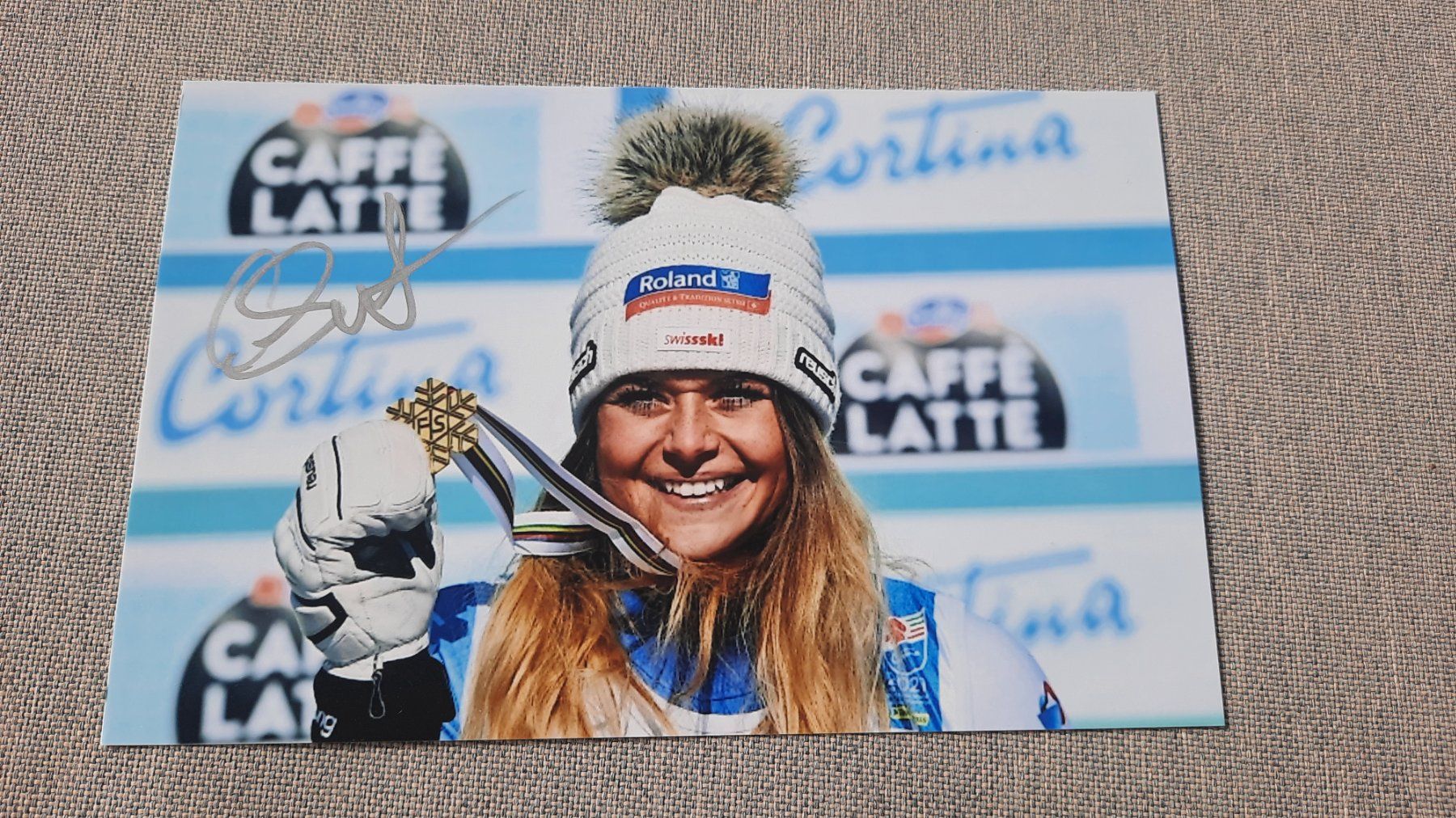 Autographes: Autogramm Corinne Suter – D'occasion à Schmerikon par Olympia04