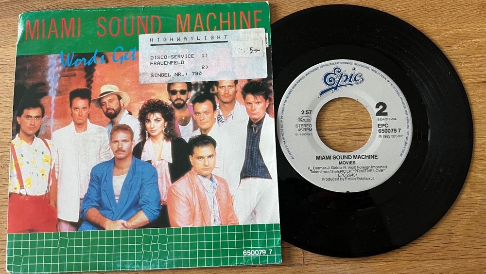 Miami Sound Machine - Word Gets In The Way / 1.NL-Press.1986 (Gebraucht ...