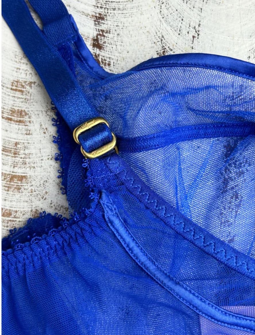 Altra biancheria intima: Blue Lingerie Set EU 70D, transparent & elegant – Usato da Zürich venduto da kas_g26m 4