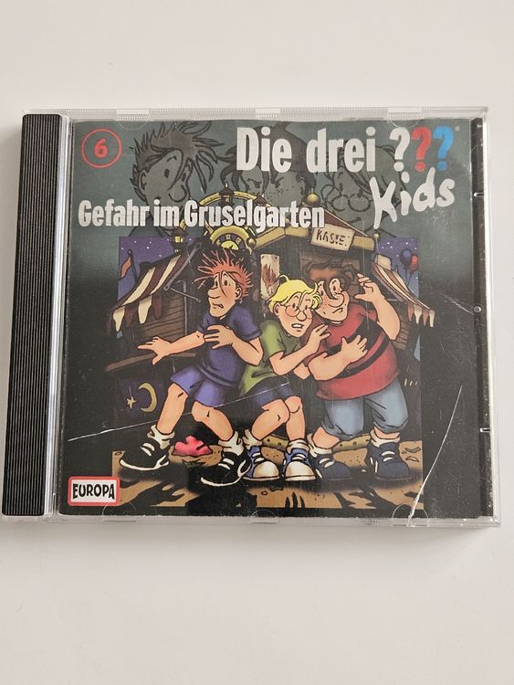Die drei ??? Kids Hörspiel CD "Gefahr im Gruselgarten" Nr. 6 (Gebraucht ...