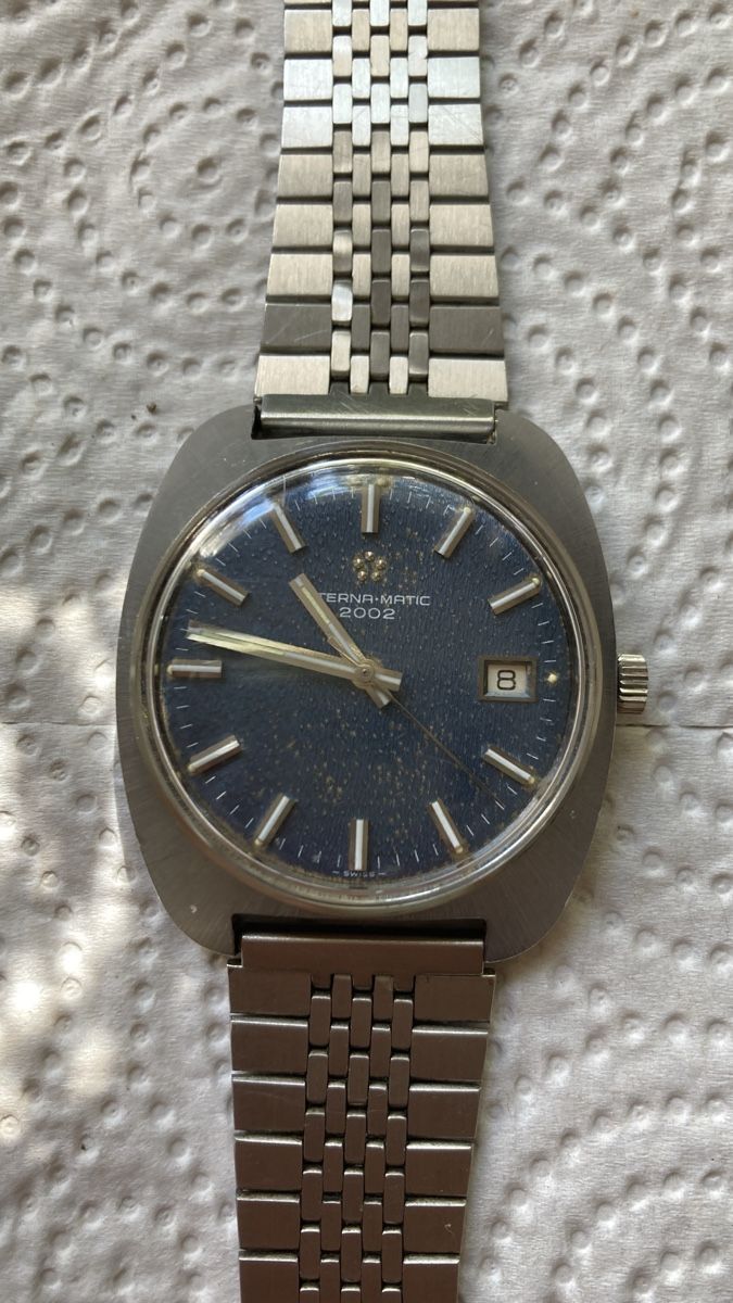 Eterna Montres: Eternamatic 2002 automatic Uhr vintage 70s – D'occasion à Chevenez par Electro-Rick 7