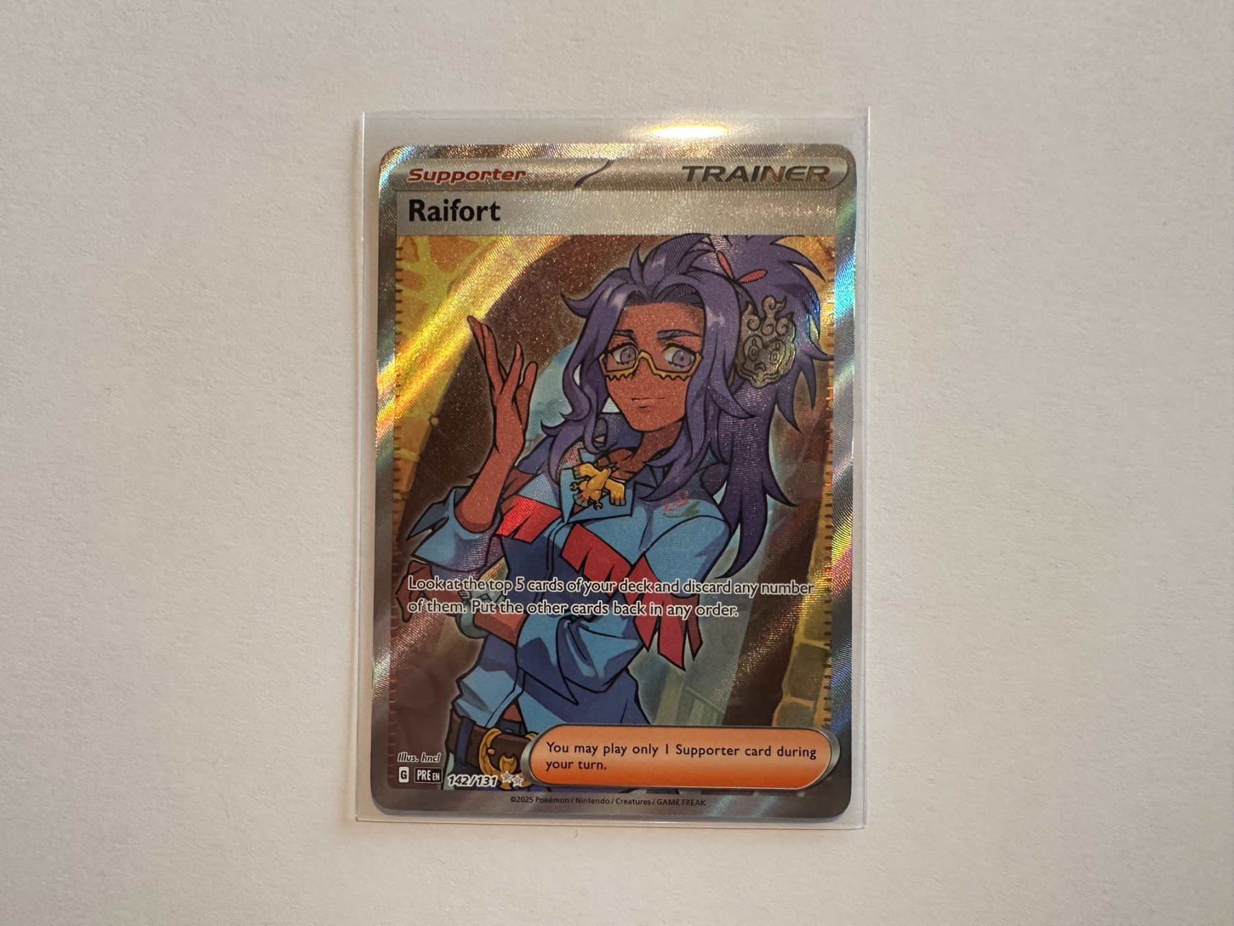 Pokémon Carte collezionabili: Trainer Raifort Prismatic Evolutions EN – Nuovo (secondo la descrizione) da Hagendorn venduto da Pokecollectorch