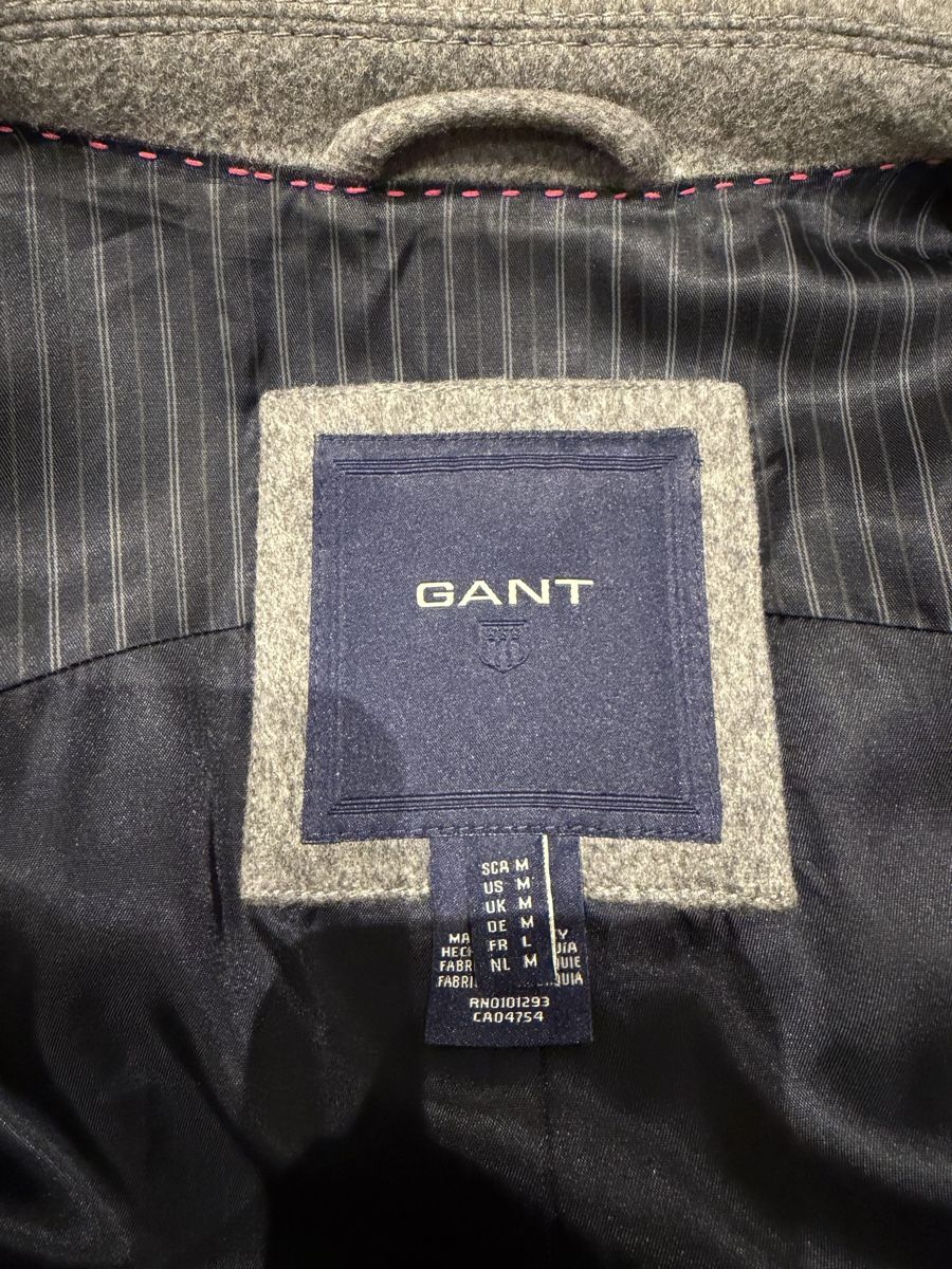 Gant Cappotti: GANT Wool Coat, Size M, Grey – Nuovo (secondo la descrizione) da Genève venduto da jud_xrl8 4