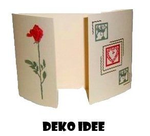 Kit bricolage: Doppelkarte B6 champagner mit Couvert – Nuovo (secondo la descrizione) da Schlatt TG venduto da glueckwunschkarte.22 1