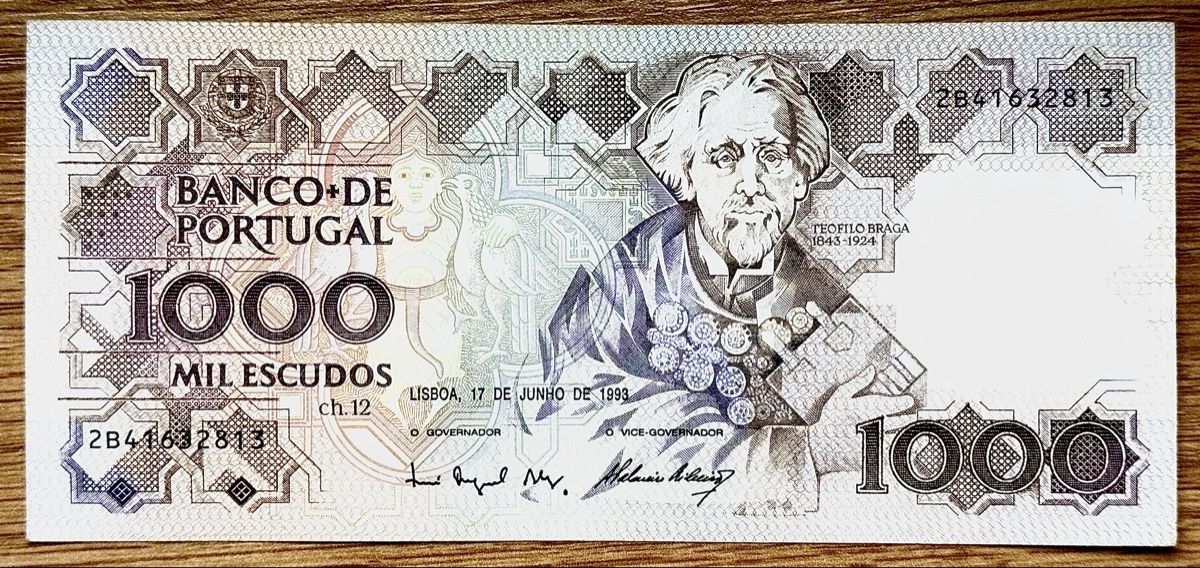 Banknoten: 1000 Escudos Portugal 1993!!! – Gebraucht aus Oberentfelden von NunoLouro