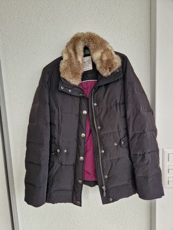 Esprit Daunenjacke/Winterjacke Gr. 38 schwarz