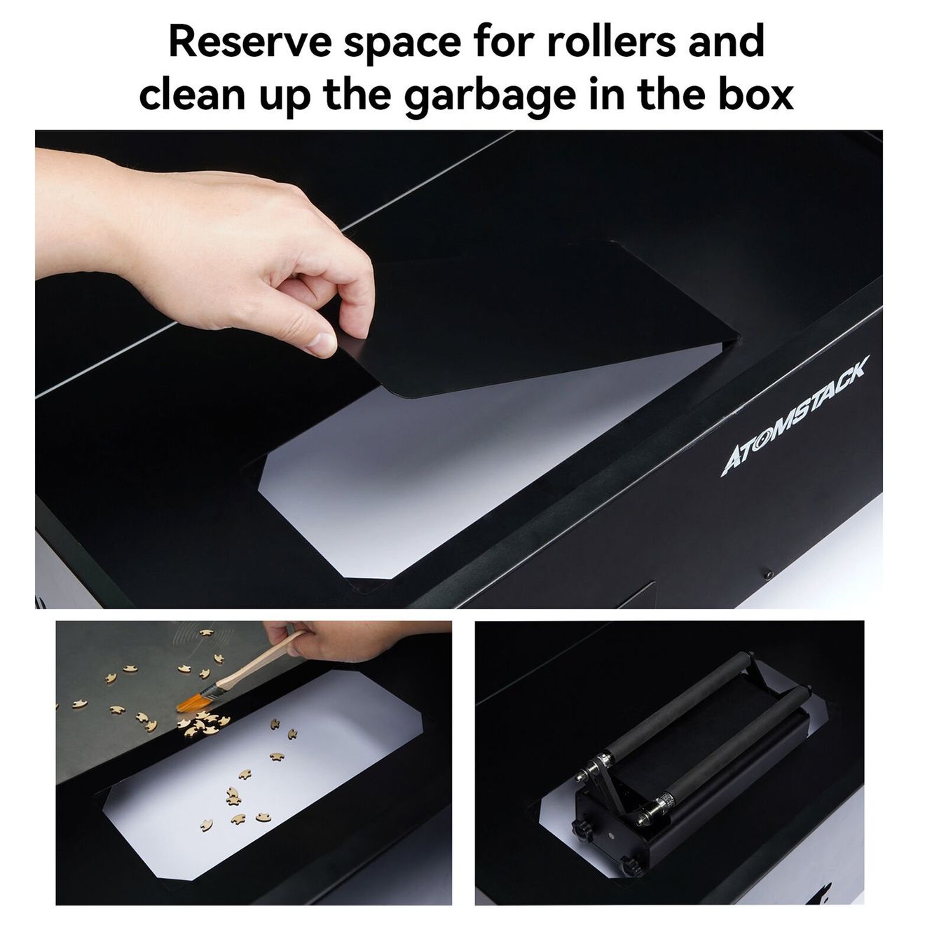 Alle Maschinen: ATOMSTACK B1 Schutzbox Staubschutz für Lasergravurmaschine – Neu und originalverpackt aus Malans GR von BUYBEST-Schweiz 9