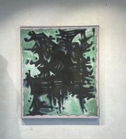 Juan Aebi - Öl auf Filz über Hartfaser-Platte