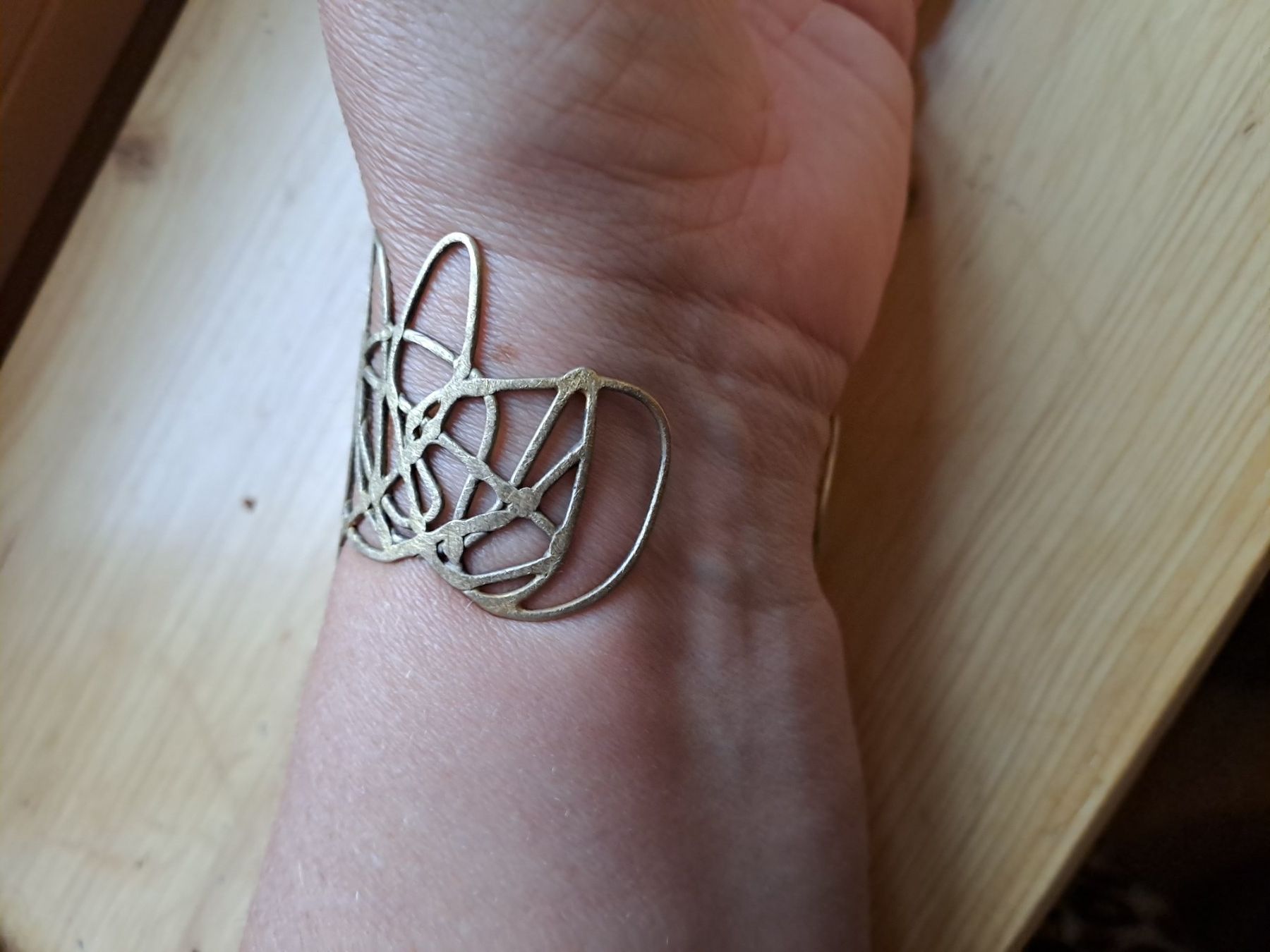 Armbänder & -reifen: Designer Silber Armband 925 vergoldet – Gebraucht aus Emdthal von kasira 1