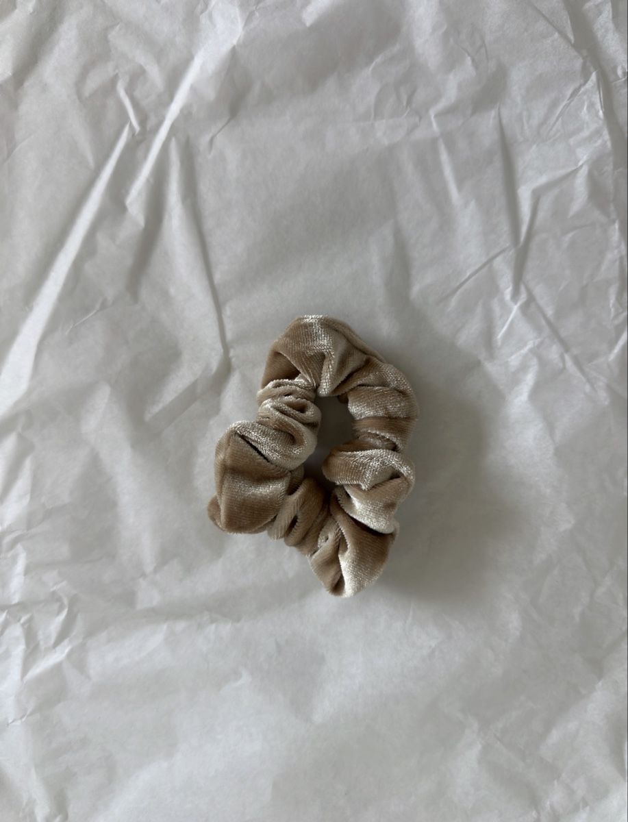 Accessoires pour cheveux: Scrunchie Samt Beige neu – Neuf avec emballage d'origine à Zürich par MaxZurich