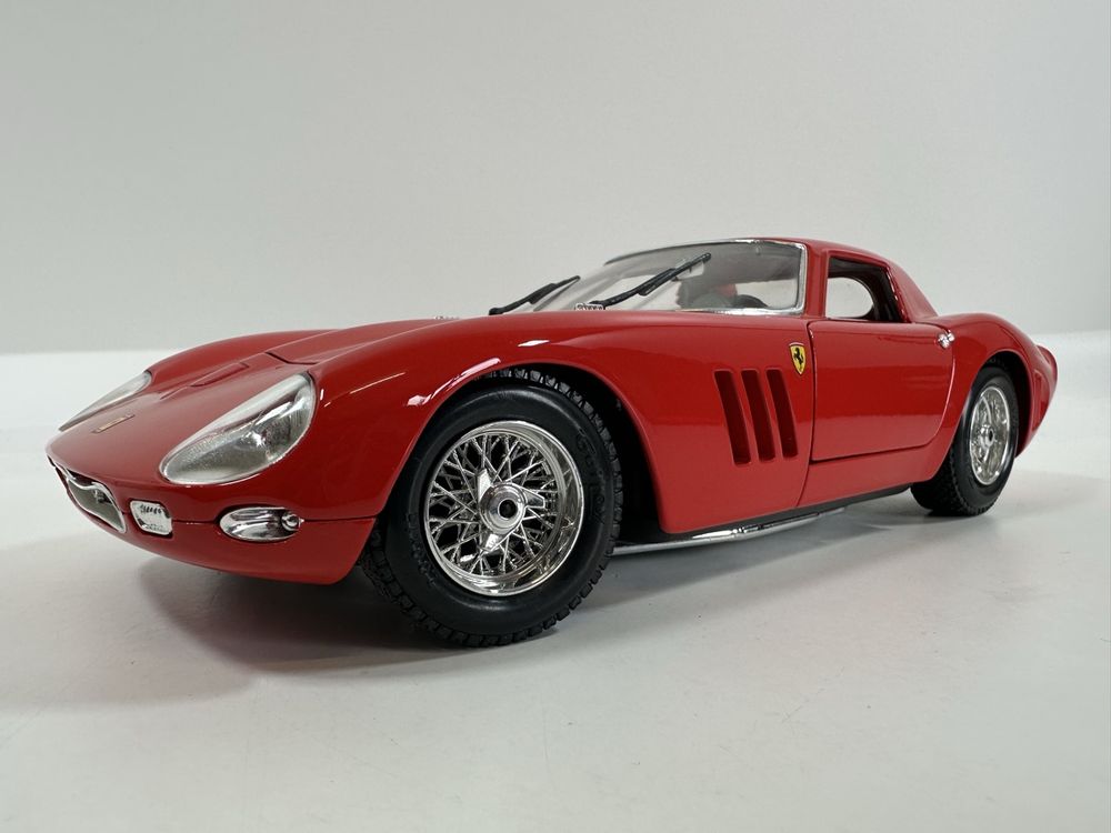 Ferrari 250 Gto Raro Guiloy 1/18#24 Le Mans 1964 Gto Vermelho