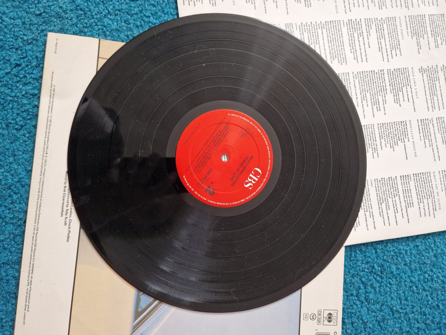 Dischi in vinile: Bruce Springsteen "Tunnel of Love" – Usato da Aefligen venduto da Akoni 5