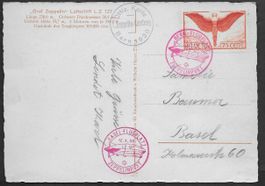 1930 AK mit ZEPPELIN BERN+Landung F11 hochwertig top ab 1.-