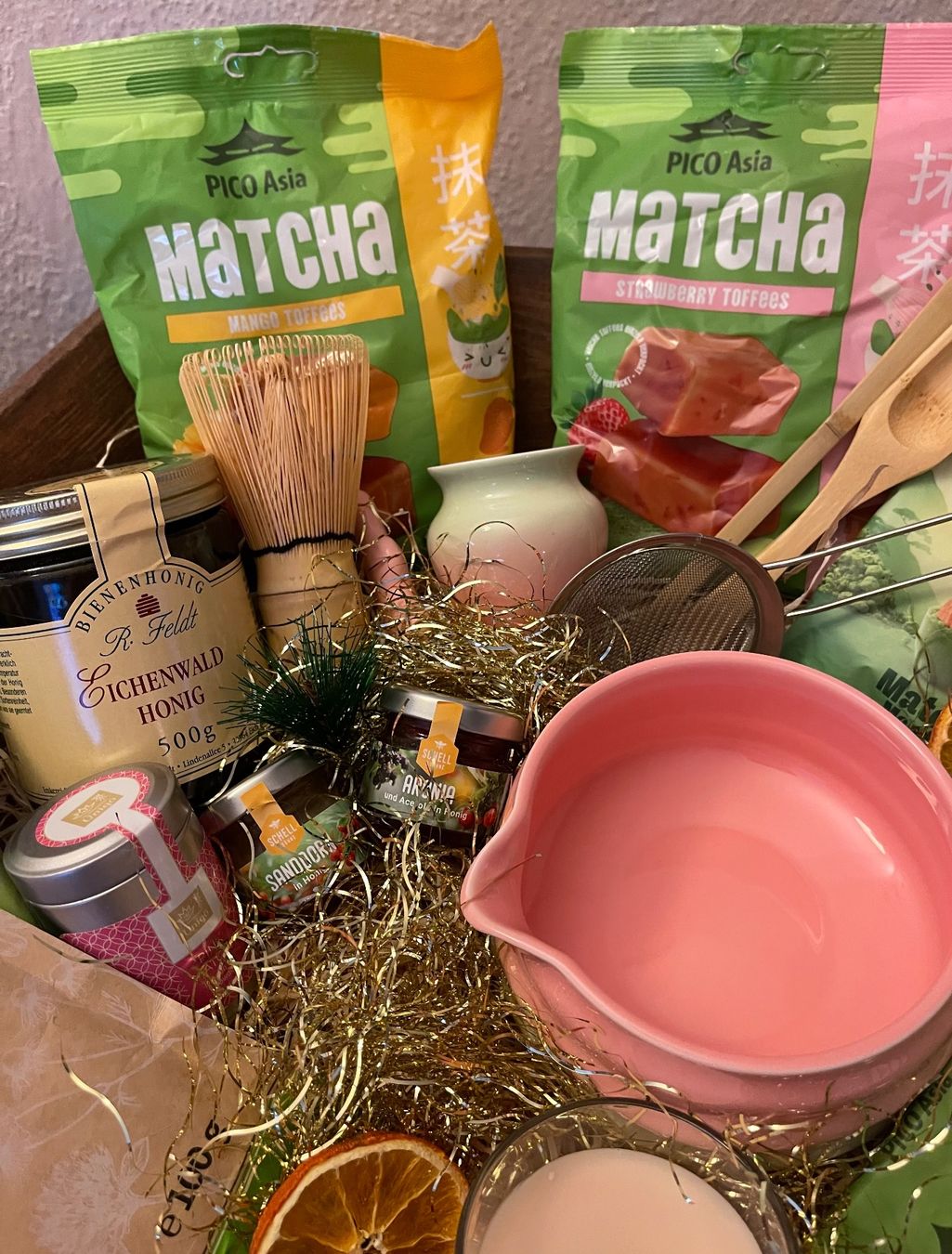 Aliments & Spécialités: Grosser Geschenkkorb einfach Matcha – Neuf avec emballage d'origine à Basel par Seifehuesli 5