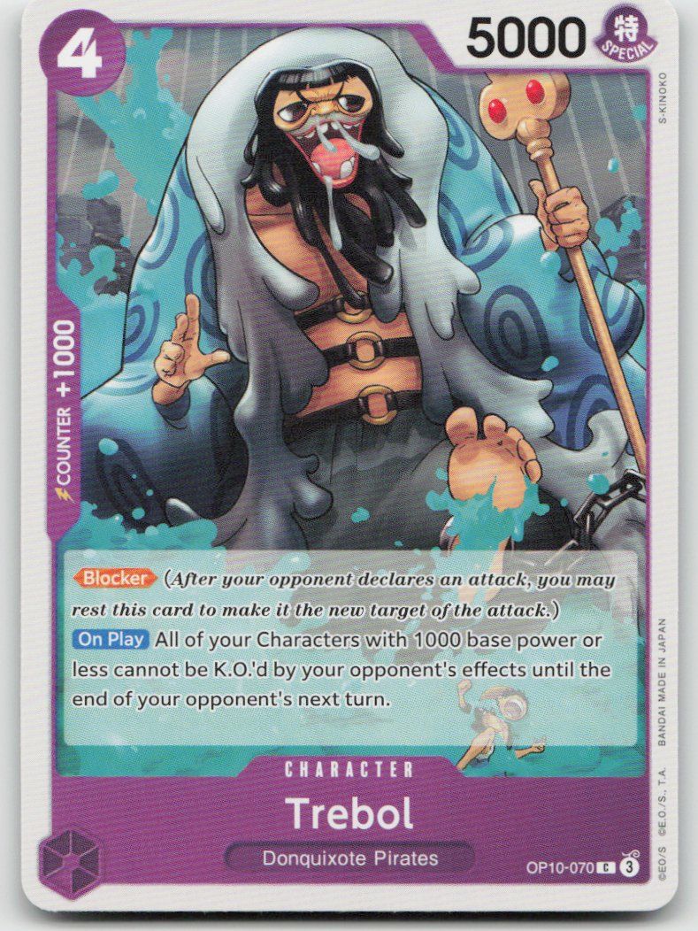 Bandai Carte collezionabili: One Piece Trebol OP10-070 C – Usato da Lugano venduto da VlaseCard