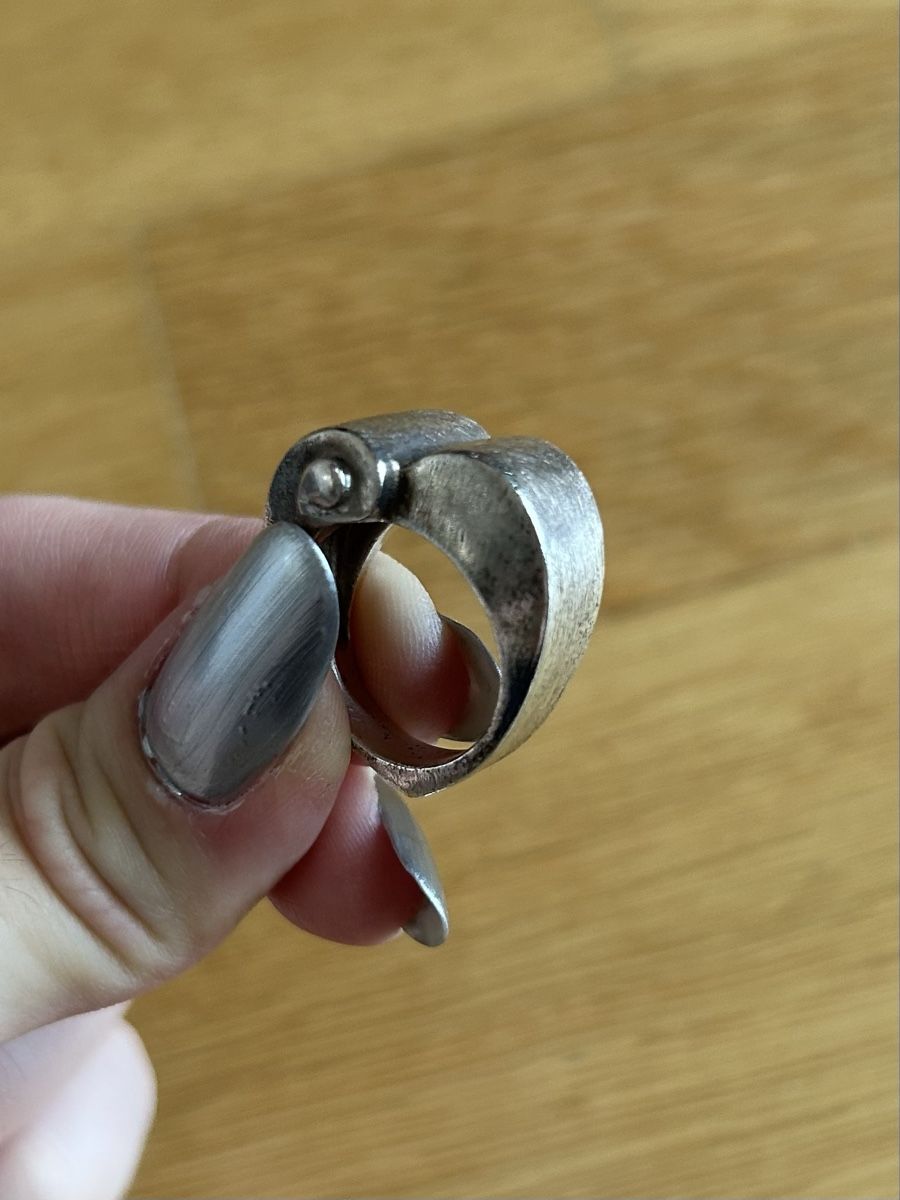Anelli: Vintage Herzförmiger Ring – Usato da Bern venduto da Ilikebluegems 1