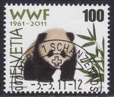 SBK-Nr. 1382 (50 Jahre WWF 2011) ET-gestempelt