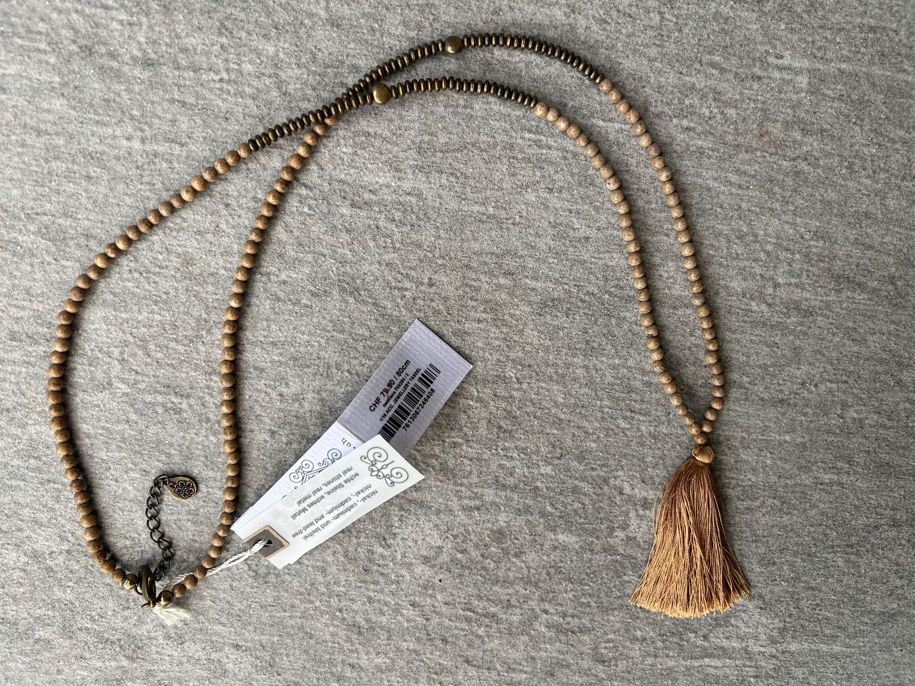 Ketten: NILE STEIN/ METALL - KETTE / 80cm / NEU – Gebraucht aus Nidfurn von cejeisda 2