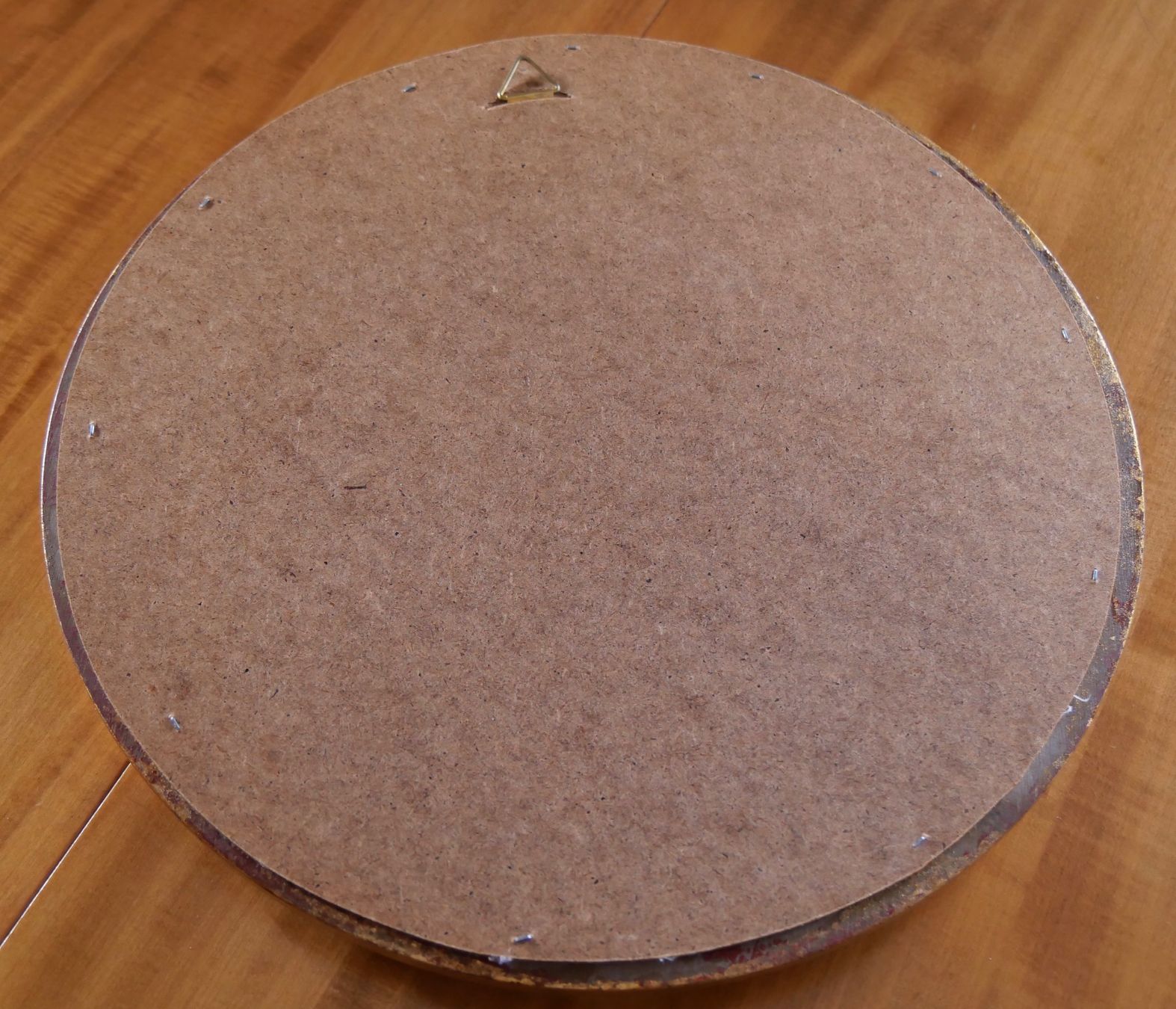 Specchi: Miroir rond doré chic et intemporel – Usato da Yverdon-les-Bains venduto da PeneloPe021 3