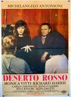 Gigantisches Filmposter Il deserto rosso von 1964 - 100x140