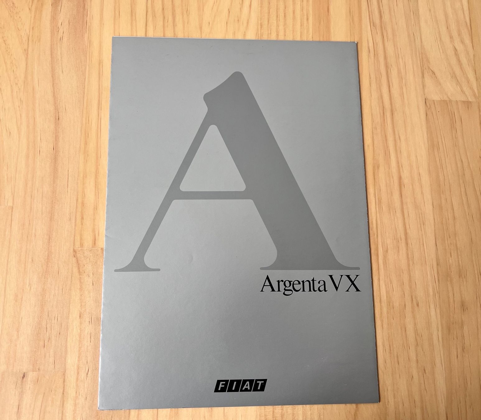Fiat Documenti: FIAT ARGENTA VX Verkaufsprospekt – Usato da Münchenbuchsee venduto da Volver64