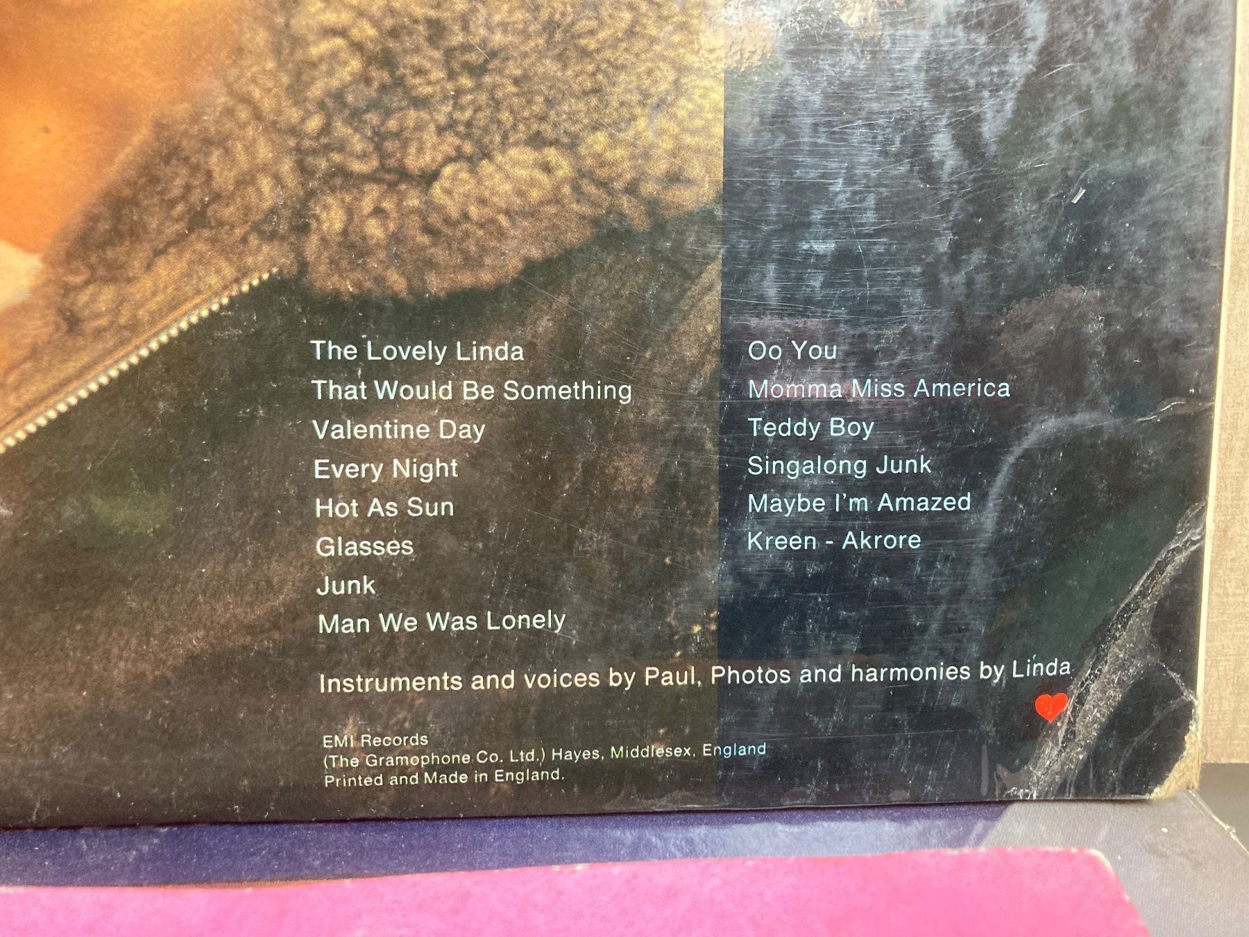 Vinyles: Beatles - Paul McCartney - 1970 – D'occasion à zürich par papalapa 3