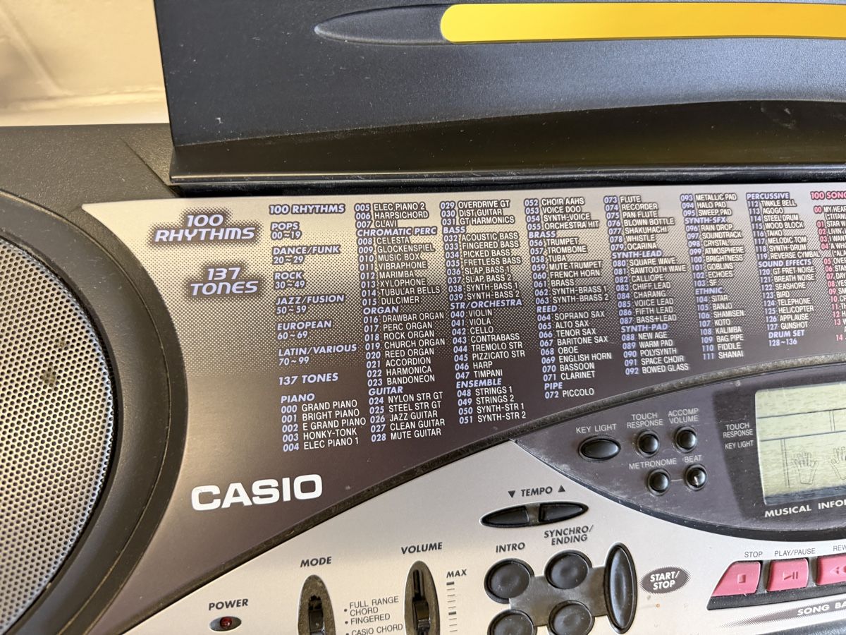 Casio Musikinstrumente: Casio LK-50 Key Lighting System Keyboard gebraucht – Gebraucht aus Strengelbach von RaenAntikDesign 4