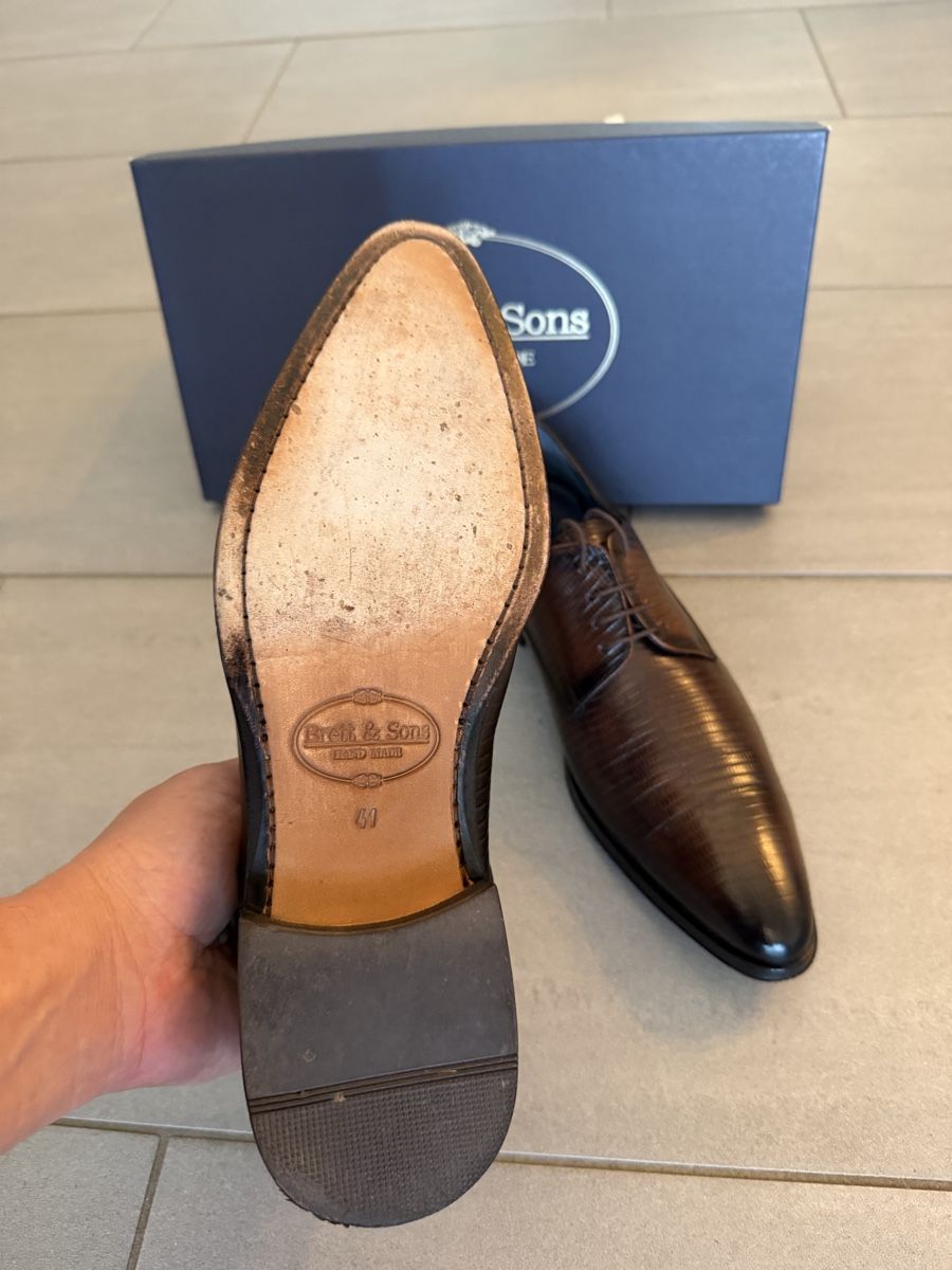 Scarpe da uomo: chaussures faites à la main Brett&Sons – Nuovo (secondo la descrizione) da Villaz-St-Pierre venduto da nob_6wsx 5